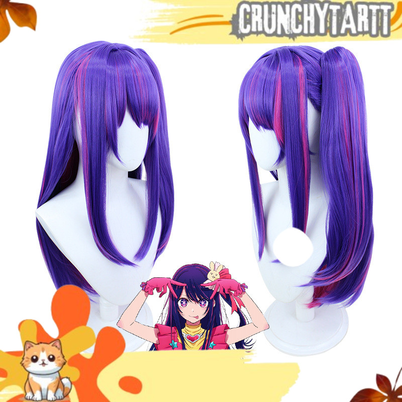TREND LOL-38 wig hoshino ai oshi no ko cosplay rambut palsu karakter anime E.COS