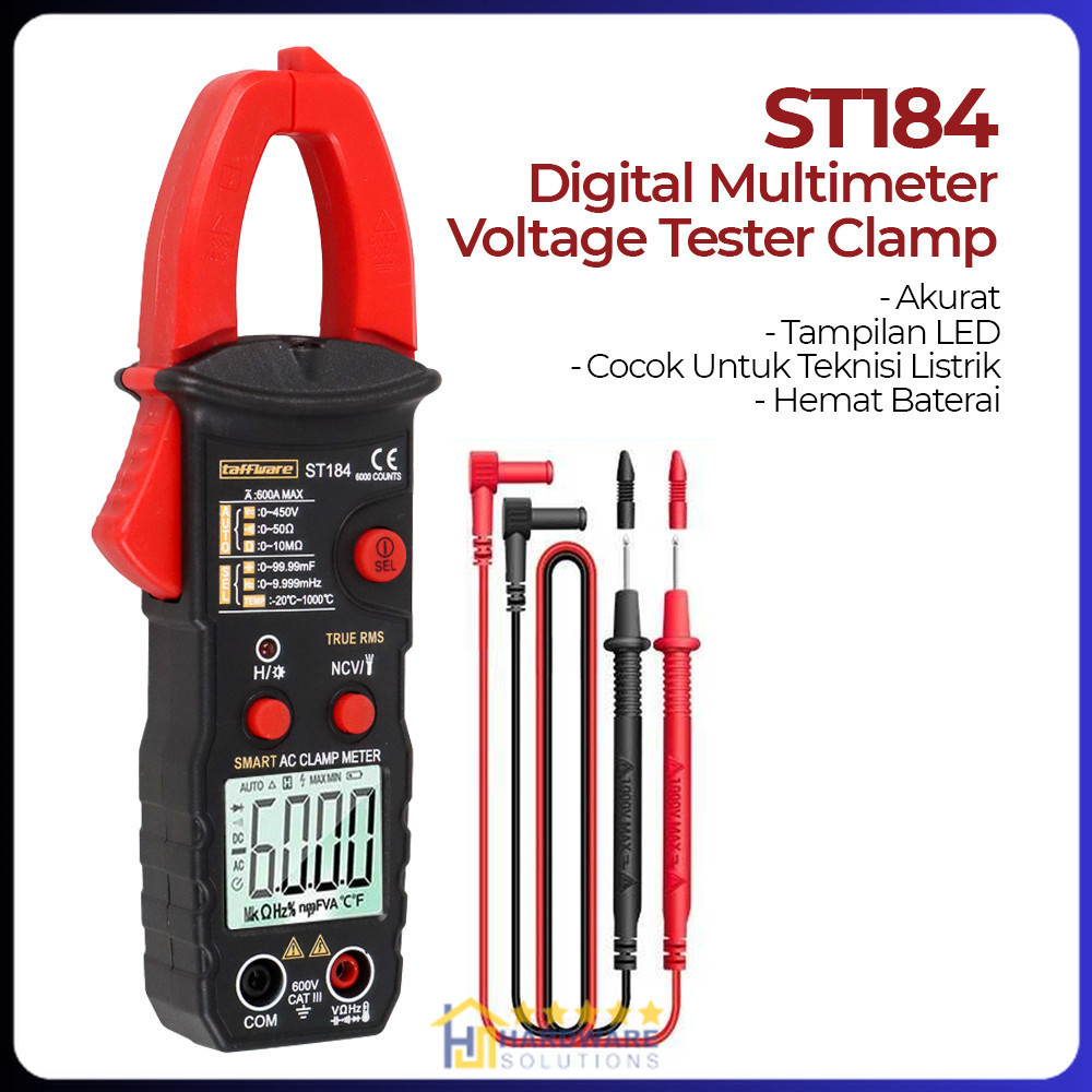 ANENG Digital Multimeter Voltage Tester Clamp - ST184