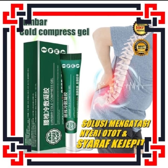 LS CREAM 100% ORIGINAL IMPORT CREM KRIM SAKIT PUNGGUNG BELAKANG LUMBAR COLD COMPRESS GEL 20GR SALEP 