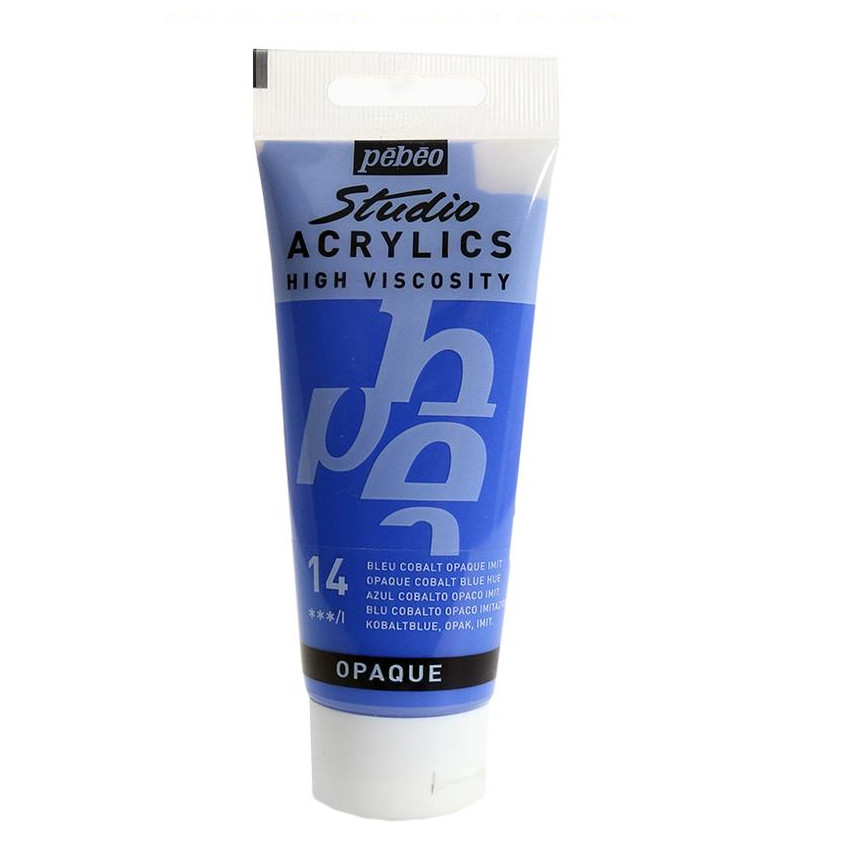 

Gramedia Surabaya - CAT PEBEO ACRYLIC 100ML OPAQUE COBALT BLUE 831-014