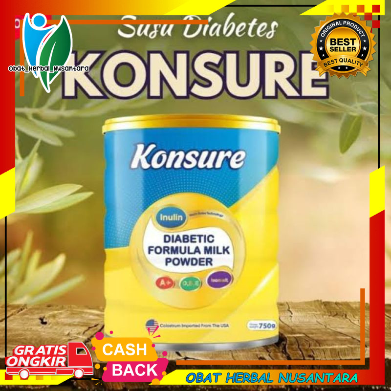 

Konsure 100% Original Menyembuhkan Diabetes Kencing Manis Neto 500g