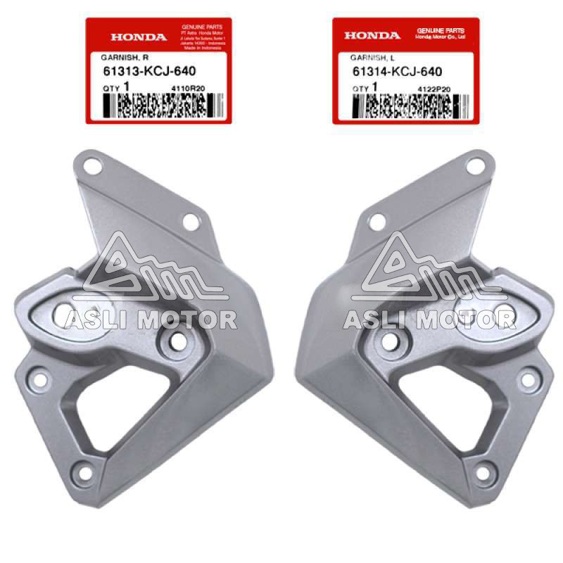 61313-KCJ-640 61314-KCJ-640 Dudukan Visor Kupingan Lampu Depan Kanan Kiri Tiger Revo