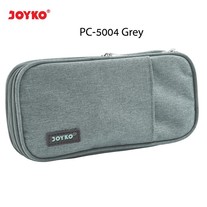 

[Best Promo] Kotak Tempat Pensil Pencil Case Joyko PC-5004 - Grey