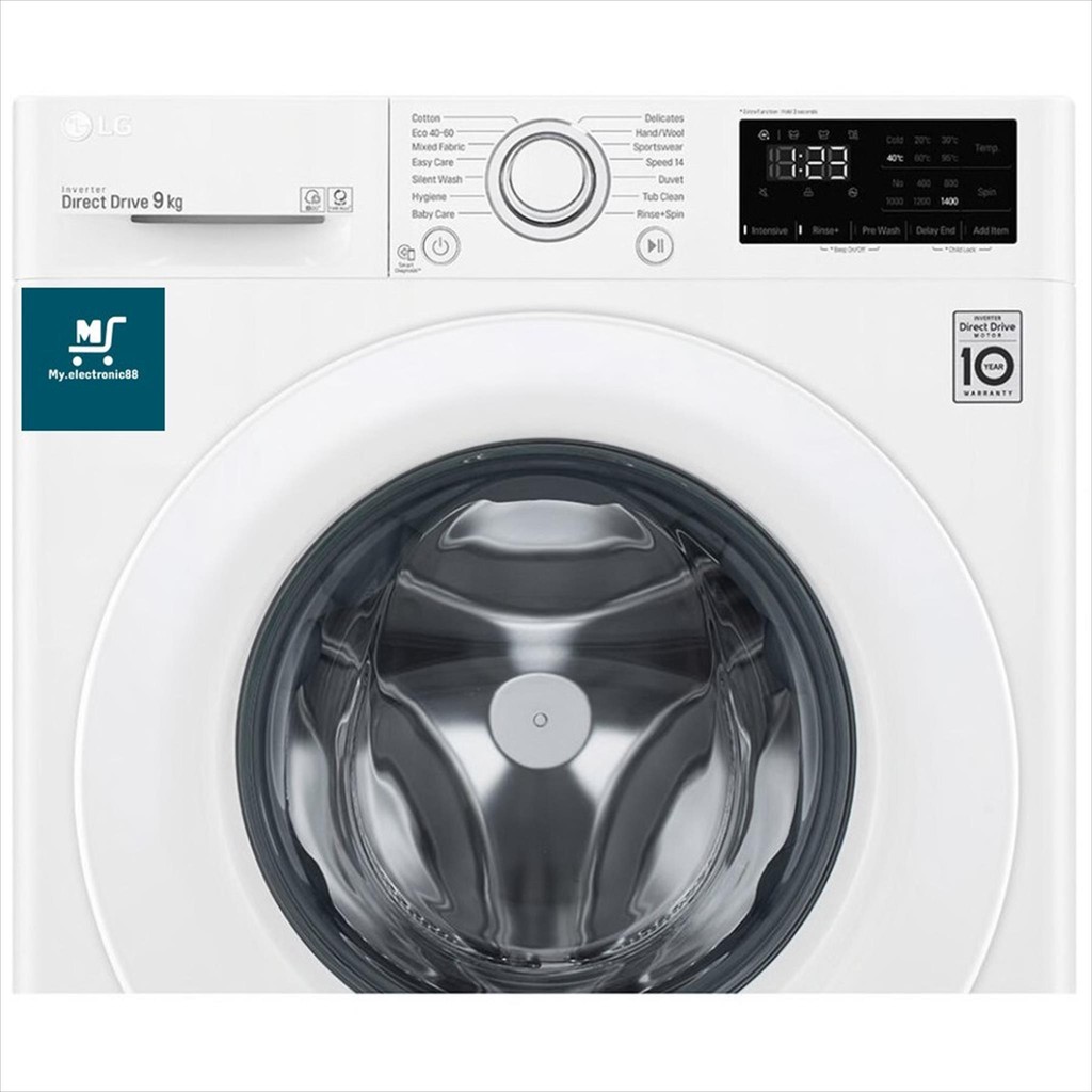 MESIN CUCI LG FRONT LOADING 9 KG (FV-1209S5W)