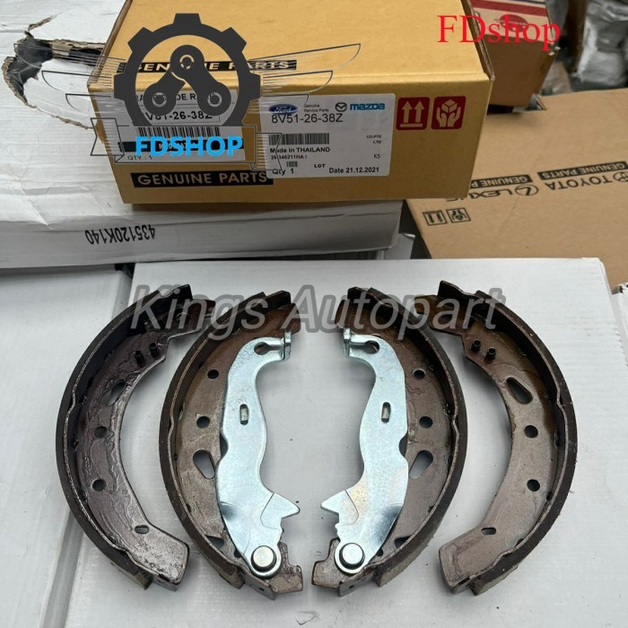 Brake Shoe Kampas Rem Belakang Ford Fiesta Mazda 2