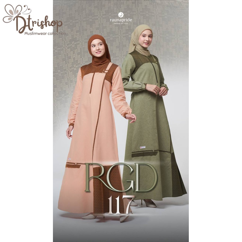 Busana Muslim Ibu / Remaja Modern Model Simple Rgd 117 by Raunapride
