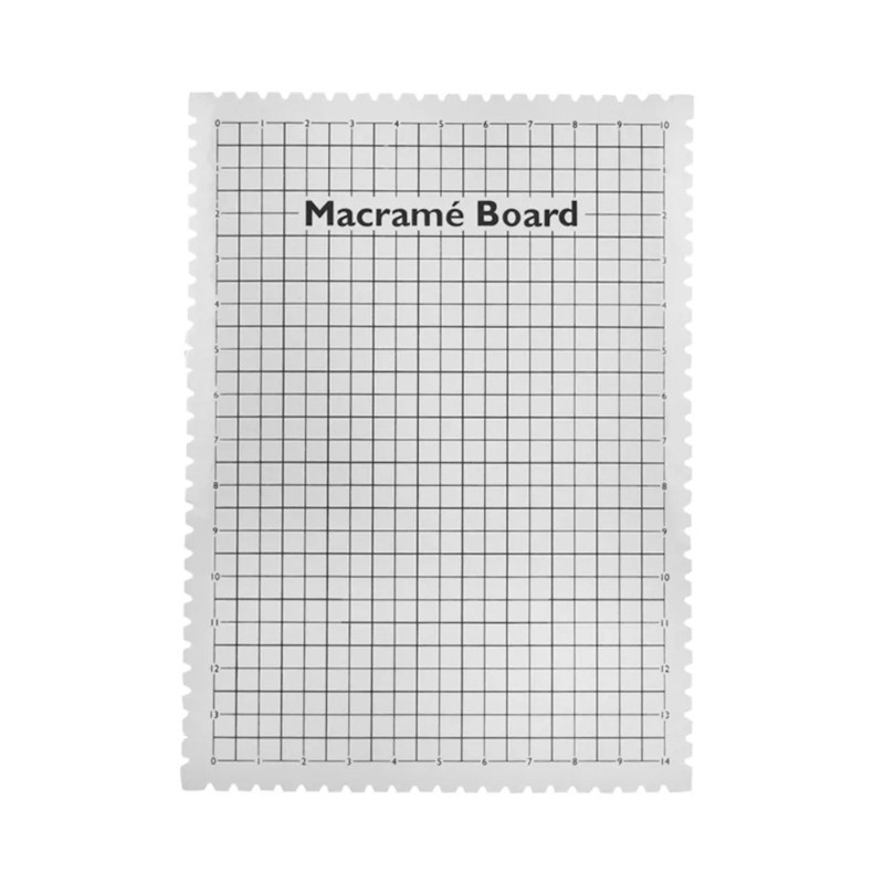 

Macrames Project Board Large Macrames Board Macrames Supplies Macrames Tool for Braiding Cording Bracelet Craft Project