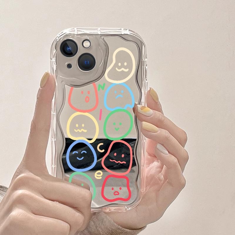 Casing For Vivo Y75 5G Y72 5G Y73 Y77 5G Y77e 5G Y78 Y78 Plus Y7s Casing Kartun Monster Kecil Siliko