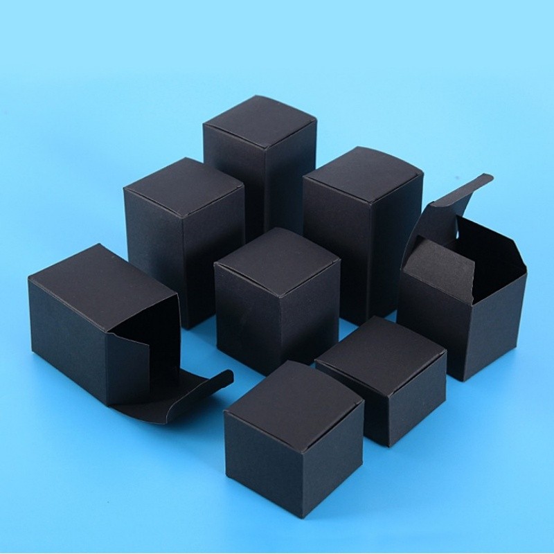 

50pcs Multi Size Candy Gift Box for Handmade Soap/Jewelry Gift Packaging Box Party Favor Supplies Cardboard Packing Boxes