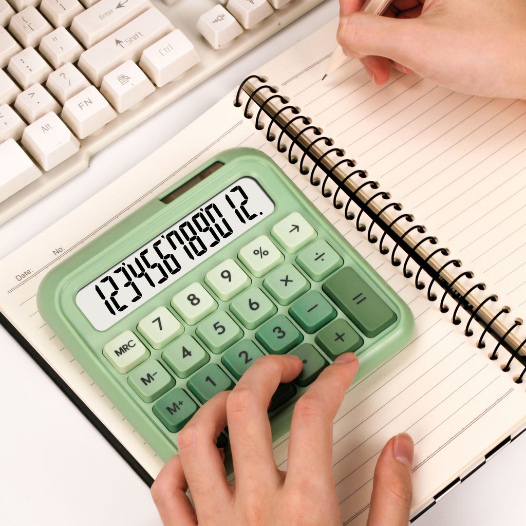 

SS KALKULATOR MACAROON DAPAT MENGHITUNG 12 DIGIT ANGKA DAN MENGGUNAKAN DUAL POWER