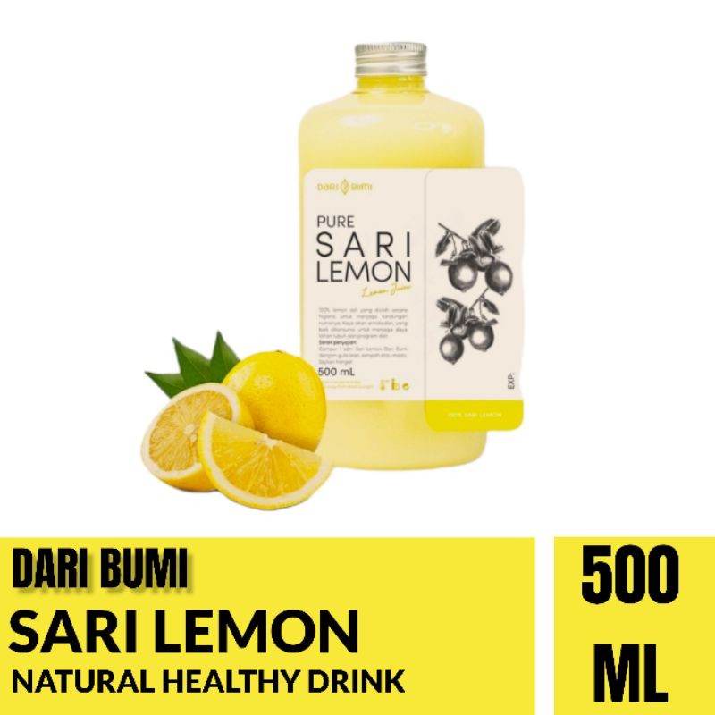 

SARI LEMON 500ML - MINUMAN DIET DARI BUMI PREMIUM PURE ORIGINAL