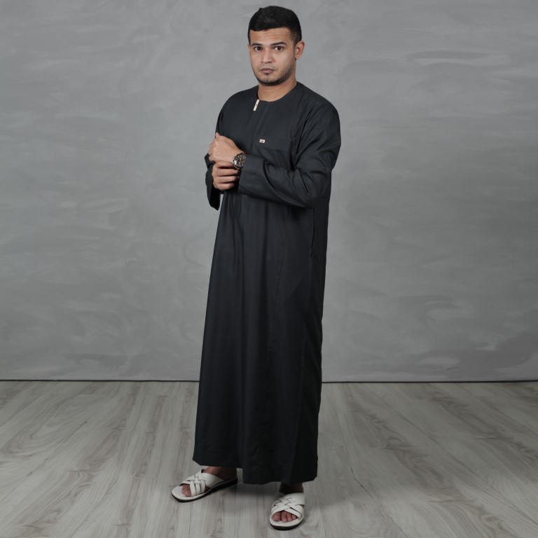 Qori Apparel Jubah / Gamis Omany Amar bin Yasar (Lengan Panjang) AMA-2