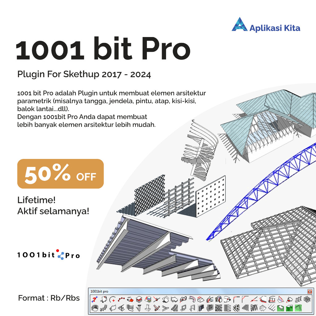 1001 Bit PRO v2.2 for SketchUp - For Windows