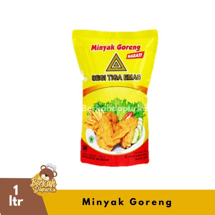 

Minyak Goreng Segitiga Emas 1L Pouch Minyak Promo Murah Termurah