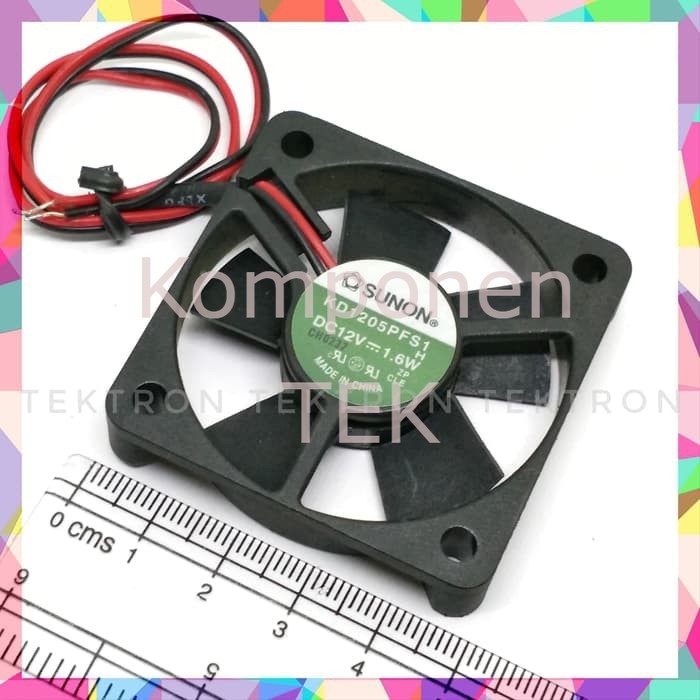 Cooling Fan12V 5cm SUNON ori 12VDC 5*5 5x5