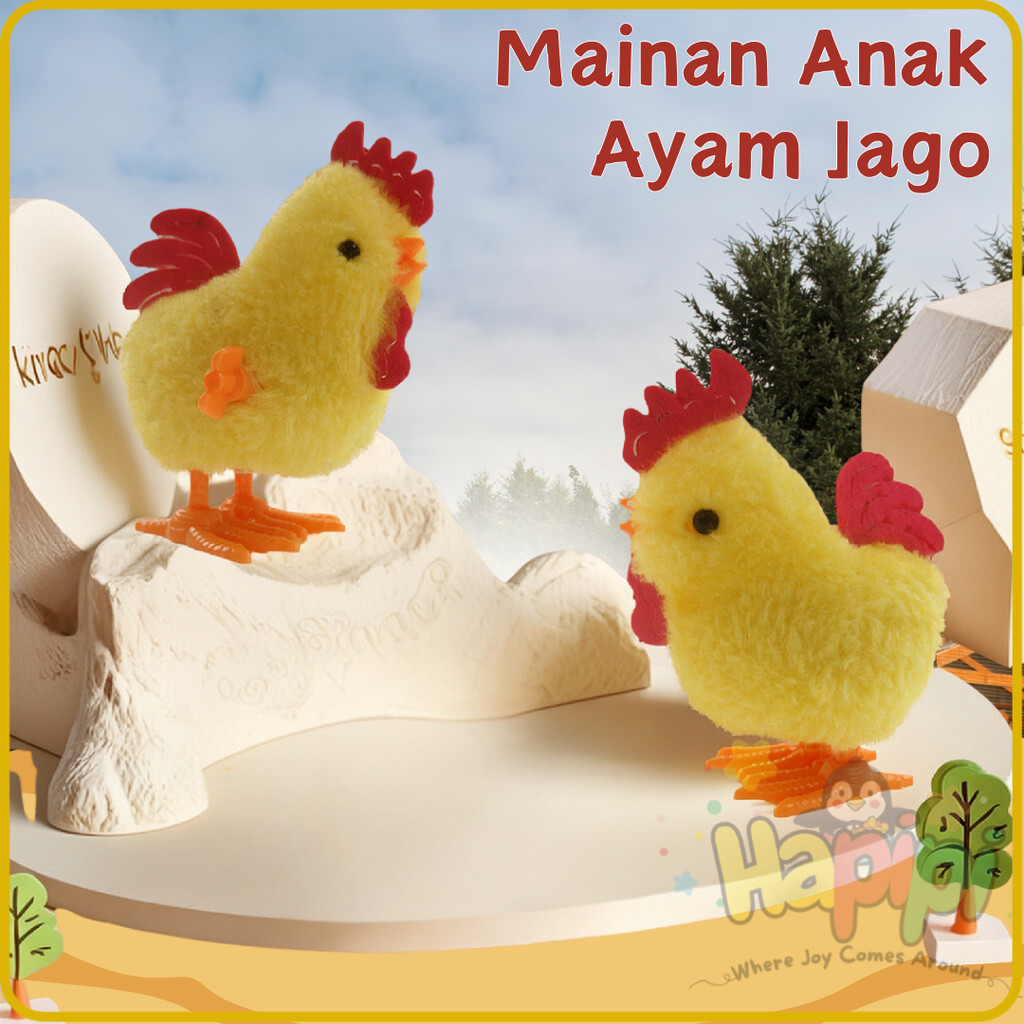 Mainan Bayi Ayam Jago Putar Jalan Lucu Ayam Jago Mainan Monitoring Anak Model Putar
