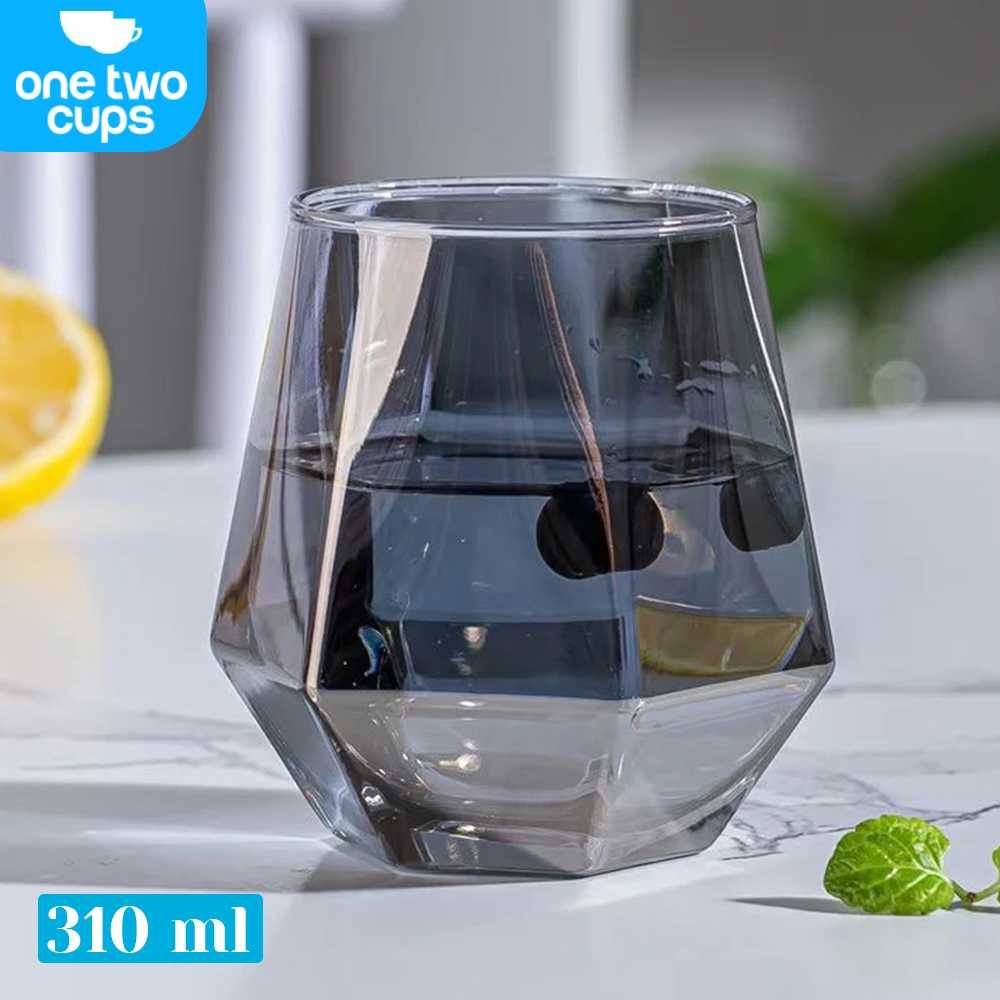 Gelas Minuman Diamond Crystal Borosilicate Glass 310ml