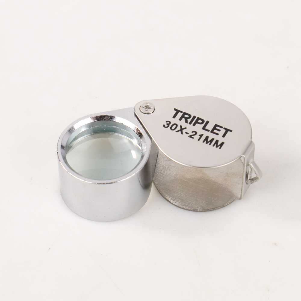 

KANSHPKANSHP BSIDE Kaca Pembesar Handhled Magnifying Glass Lup Jewelers 21mm 30X - BS30