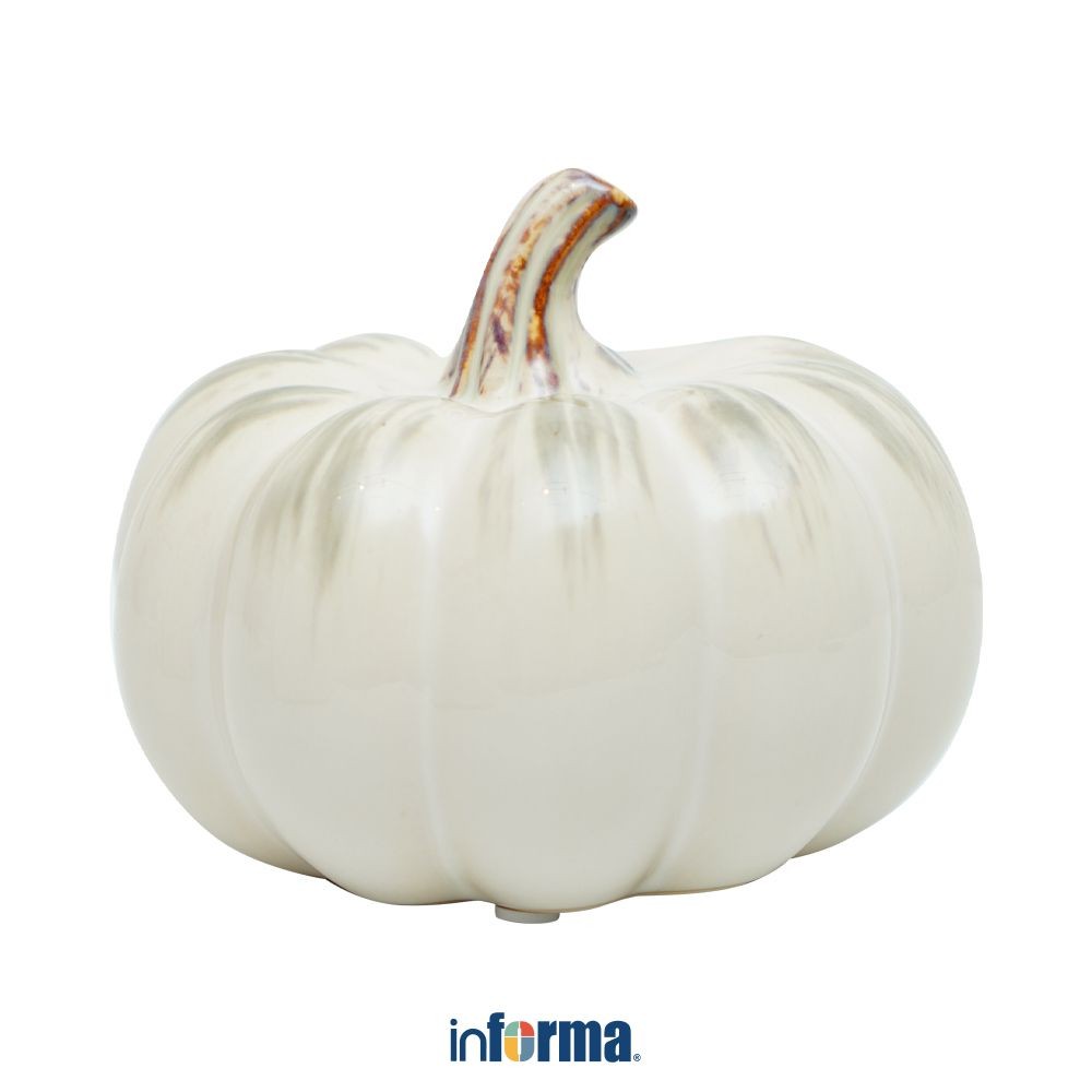 Informa 10 cm Patung Miniatur Labu Ss - Krem Pajangan Meja Aesthetic Home Decor Hiasan Rumah Unik Pa