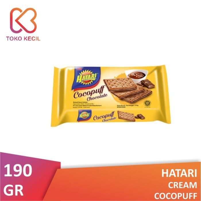 

Hatari Biskuit Cocopuff 170gr