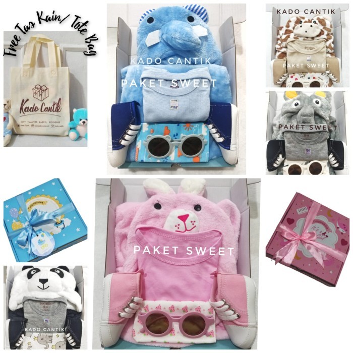 

[Best Seller] Parcel bayi/kado kelahiran bayi/baby giftset/kafo bayi lahir - Sweet Box, Pink