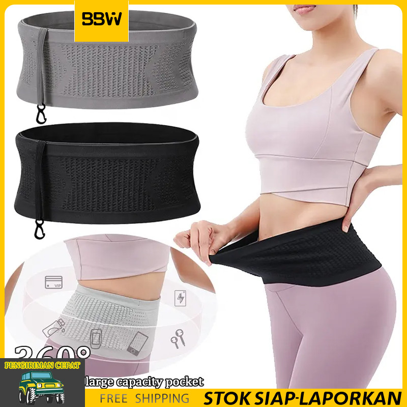 Tas Lari Unisex - Tas Lari - Tas Pinggang Olahraga - Tas Pinggang Multi Fungsi - Running Belt - Tas 