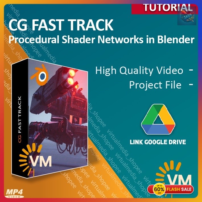 CG FAST TRACK – PROCEDURAL SHADER NETWORKS IN BLENDER | DVD  BELAJAR  PROCEDURAL SHADER NODE BLENDER