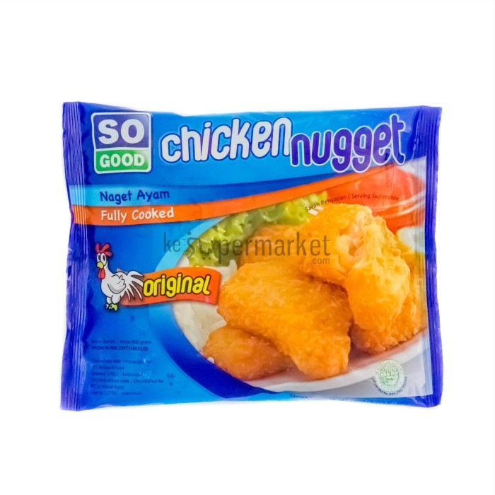 

So Good Original Nugget 400gr Pak