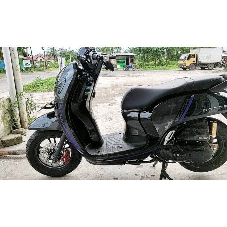 STRIPING TRANSPARAN SCOOPY 2021 PRESTIGE SCOOPY 2022 COPY LIS ORI