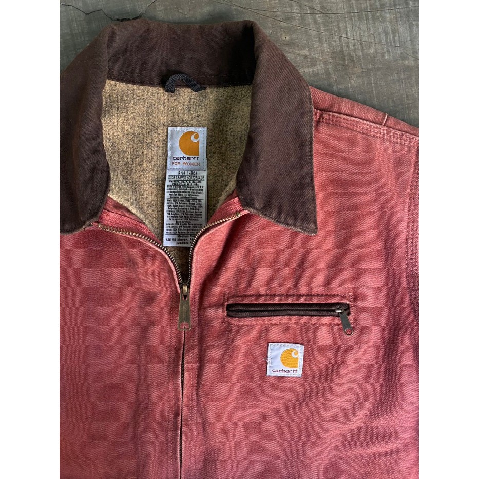 jacket Carhartt Detroit salmon WJ097 FRS