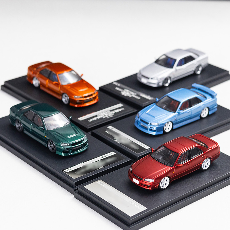 Mortal 1:64 Skyline ER34 URAS alloy car model display