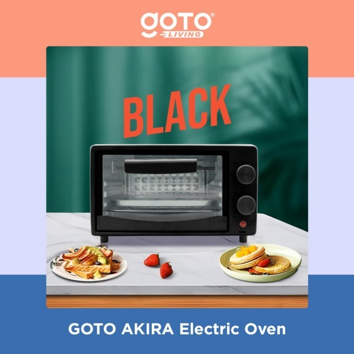 Goto Akira Oven Listrik Mini 12L Pemanas Makanan Microwave Low Watt - PINK