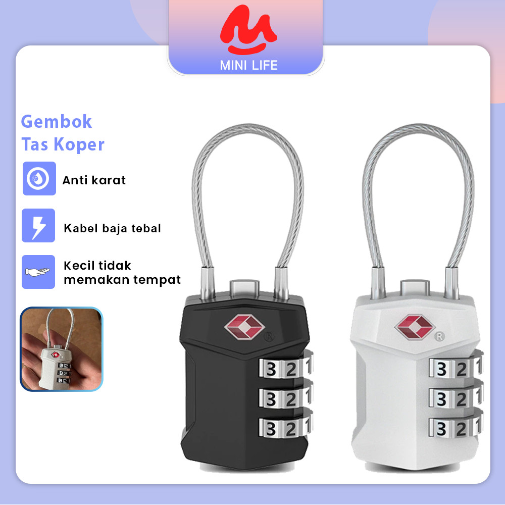 Kunci gembok untuk kotak & kunci gembok untuk lemari. Kunci gembok kode/Kunci pintu/Gembok sepeda/Ge