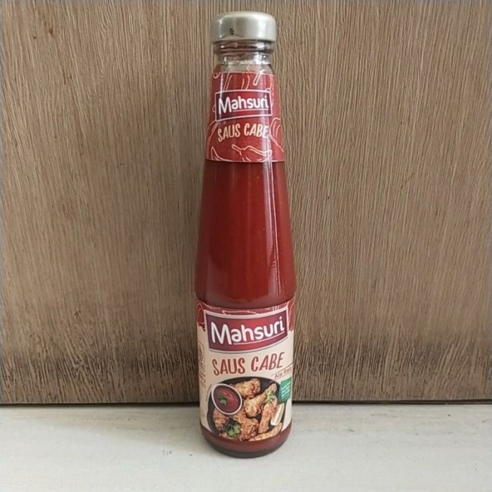 

New Item MAHSURI SAUS CABE BTL KACA 490G