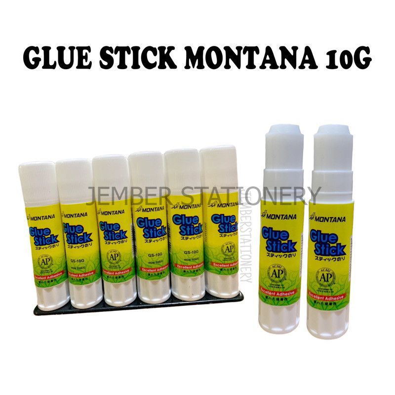 

(1biji) Glue Stick Montana 10g (Kuning)