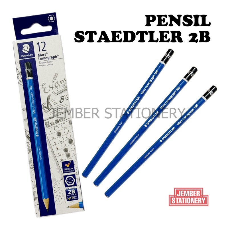 

(12pcs) Pensil Staedtler 2B