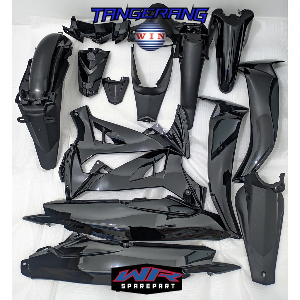 Full Body Vega R New 2006 2007 2008 2009 Hitam WIN | complete set bodi lengkap komplit kasar halus m