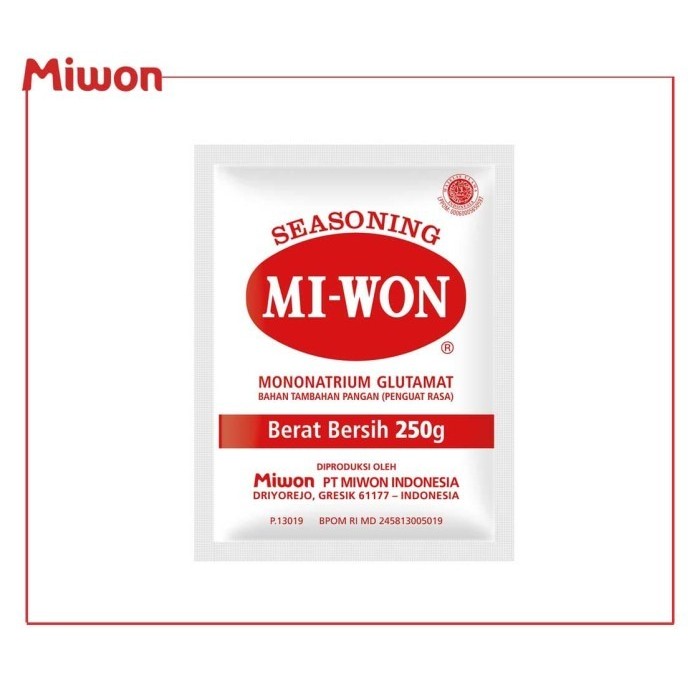 

NEW ITEM MIWON PENGUAT RASA 250G BAHAN MASAK