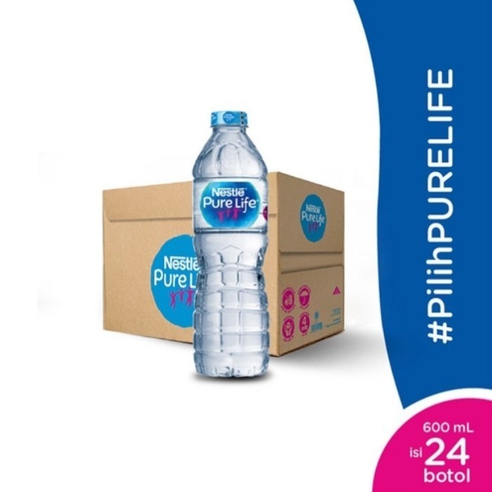 

NEW ITEM MINUMAN NESTLE PURE LIFE CTN 24 X 600ML