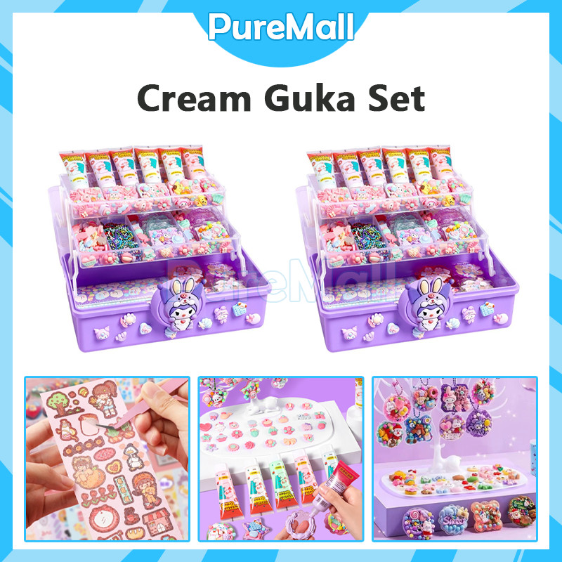 

Set DIY Gantungan Kunci Diy Deco Cream Sticker Hadiah 303Pcs/522Pcs/826Pcs
