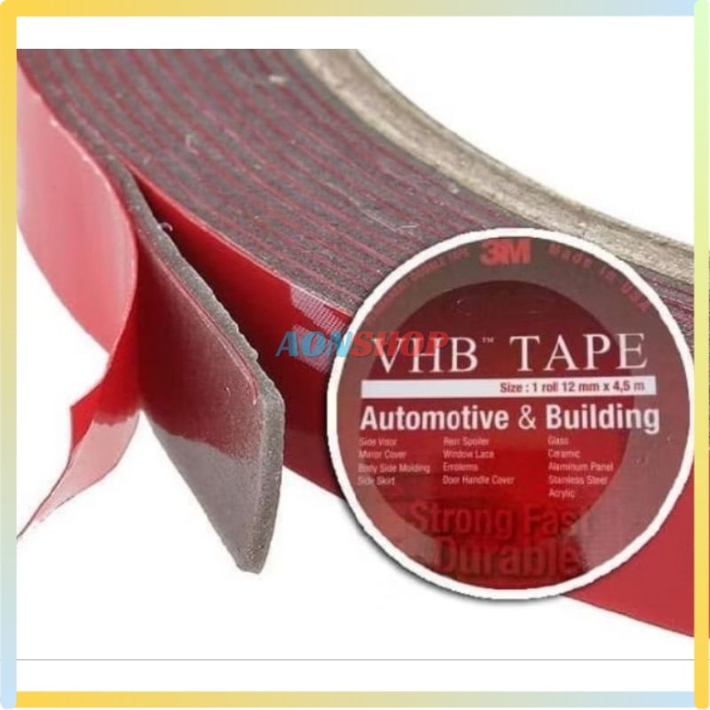 

[AS] Double Tape 3M VHB 12mm x 4,5m Original / Double Foam Tape