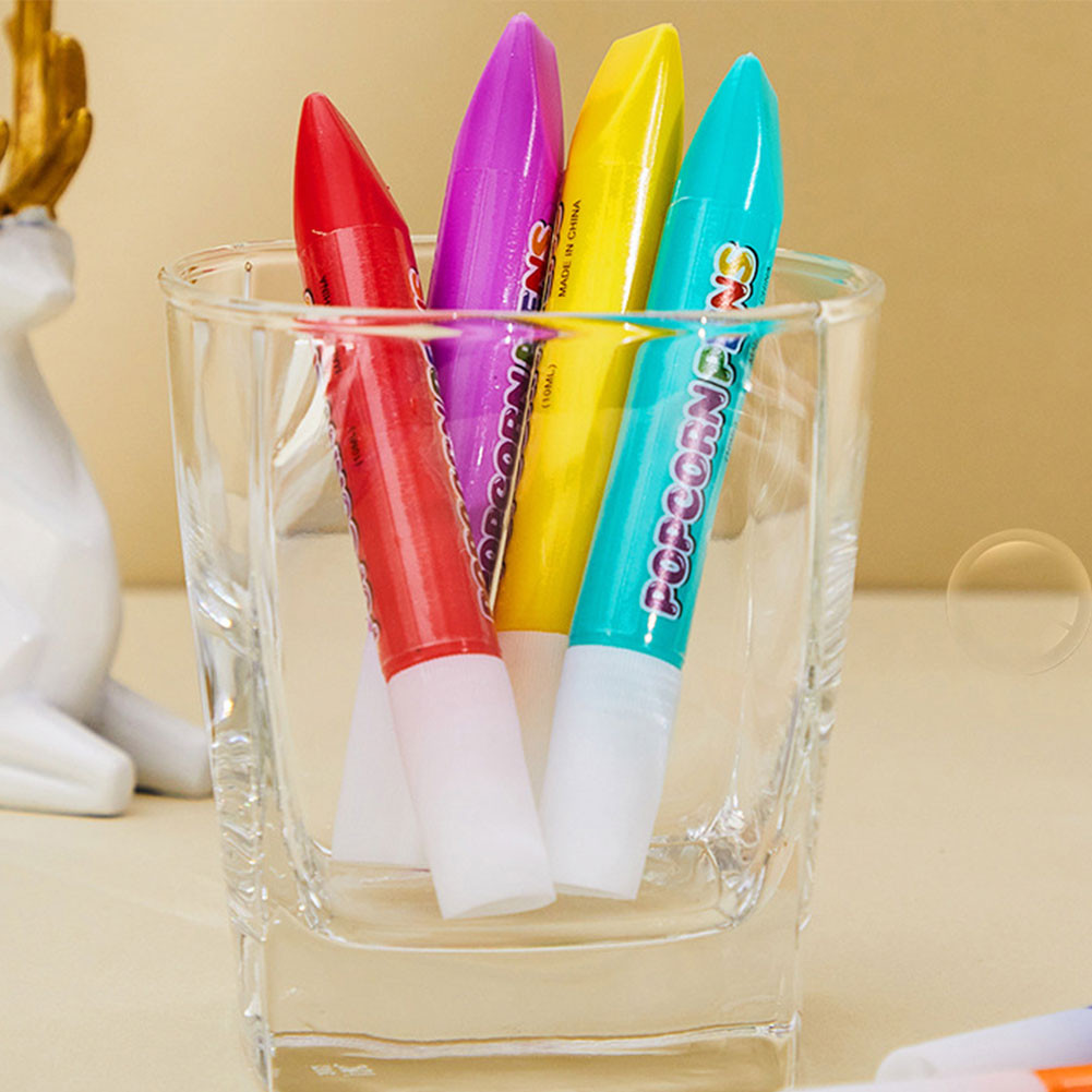 

6Pcs/Set Heated Expands 3D Printing Bubble Pen Creative Watercolor Marker Pen for Child Greeting Cards DIY