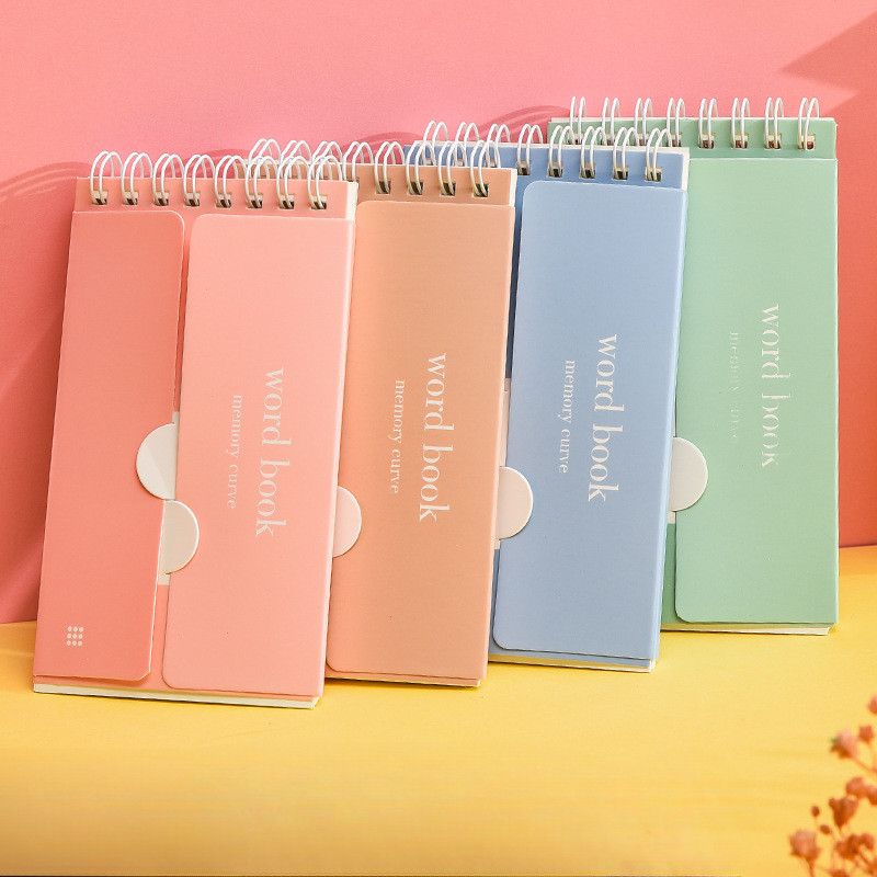 

Student Portable Word Book Memory Tool, Portable Plan Book, Can Cover Word Notebook