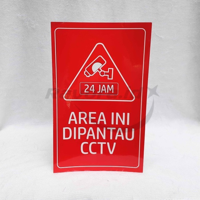 

Stiker Area Ini Dipantau CCTV