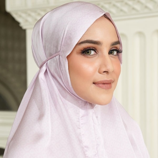 Mukena BUTTONSCARVES Farra Prayer Robe - Sweetpea