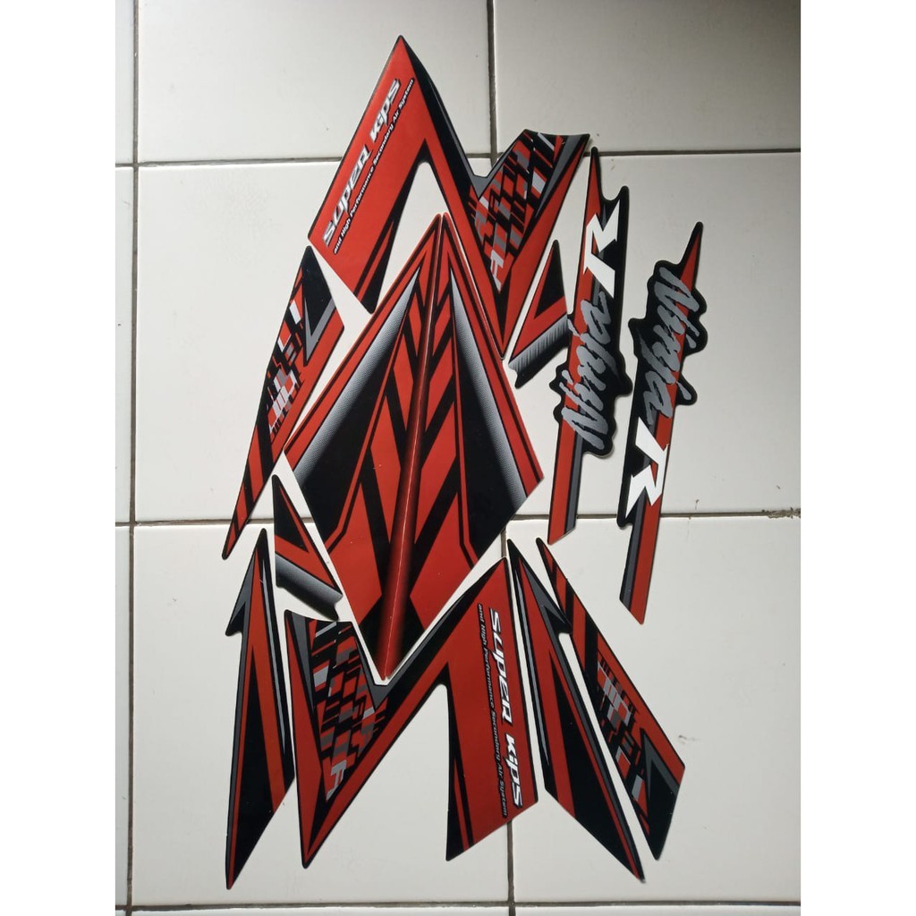 stiker striping kawasaki ninja r 2014 2015