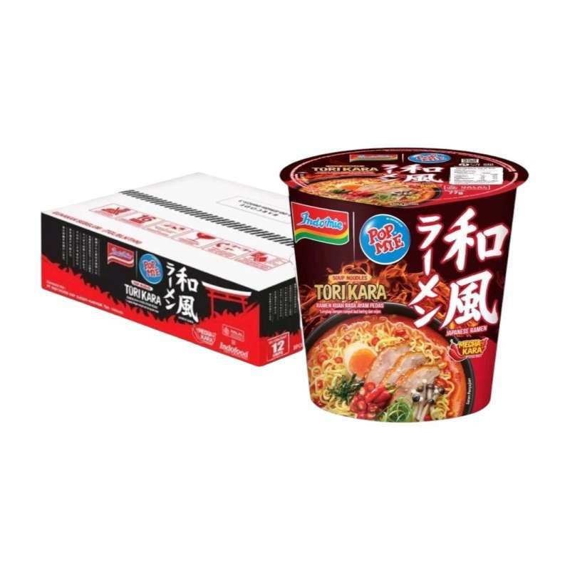 

Pop Mie Tori Kara Ramen 1 Karton (12 Cups)