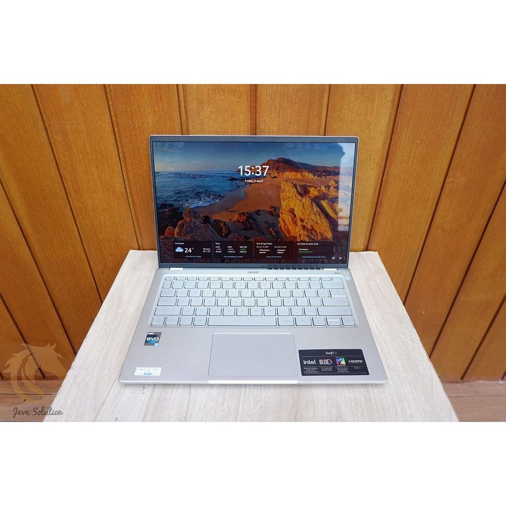 Laptop ACER Swift 3 OLED SF314-71 - i5-12500H OLED 90Hz Iris XE W11 OHS Ram 16Gb 512Gb Normal Siap P