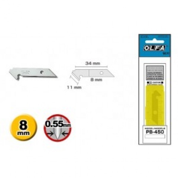 

Olfa Refill Cutter PB-450 Spare Blades for PC-S isi 5 Pcs