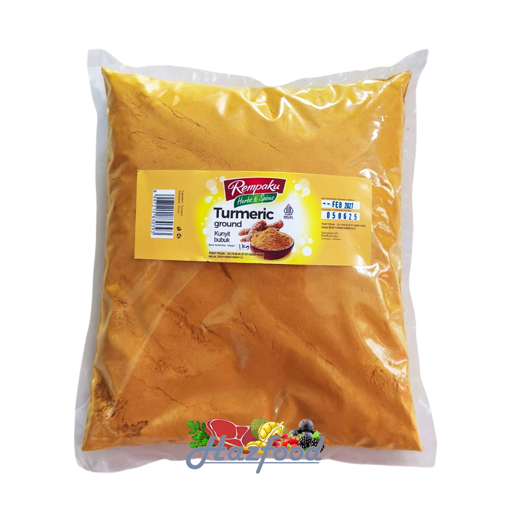 

Rempaku Turmeric Ground / Kunyit Bubuk 1 KG